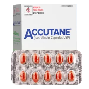 Package of Isotretinoin medication